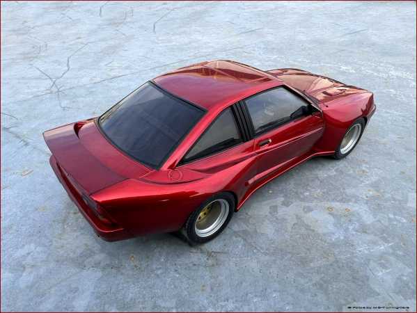 1:18 Opel Manta B Mattig BREITBAU ROT METALLIC EDITION mit OVP